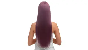 Purple Hair After f